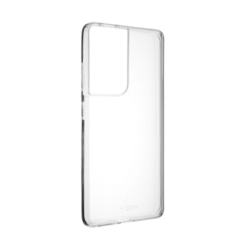 FIXED TPU gélové puzdro Slim AntiUV pre Samsung Galaxy S22 Ultra 5G FIXTCCA-840, číre